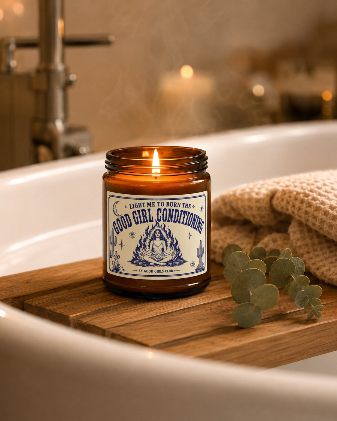 Light Me to Burn the Good Girl Conditioning Cream/Navy