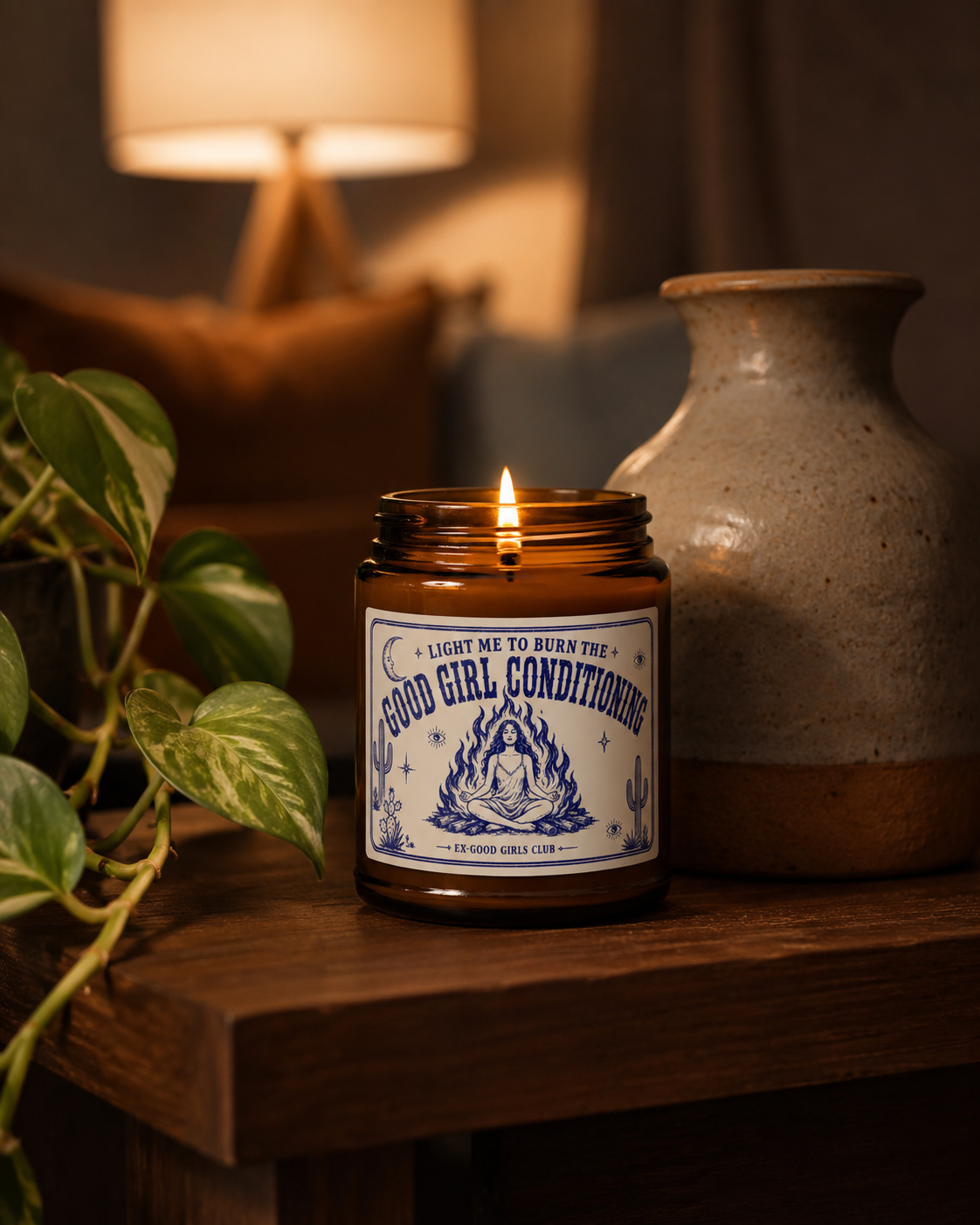 Light Me to Burn the Good Girl Conditioning Cream/Navy