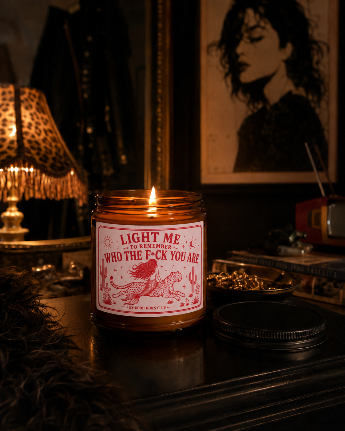 Light Me to Remember Who the F*ck You Are Pink