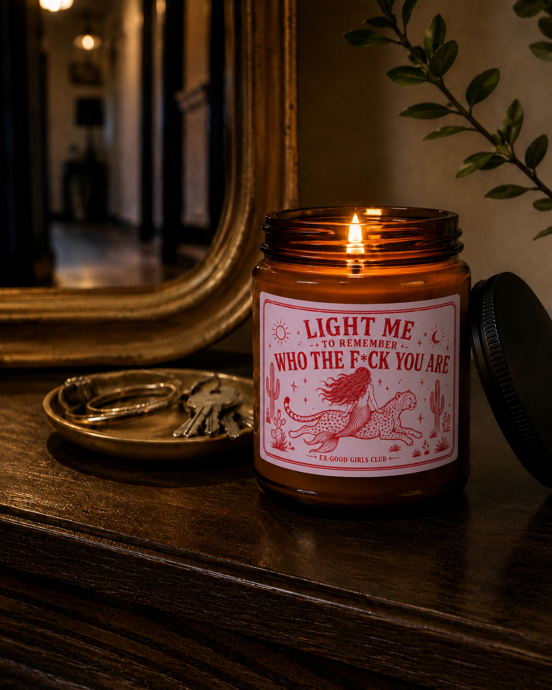 Light Me to Remember Who the F*ck You Are Pink