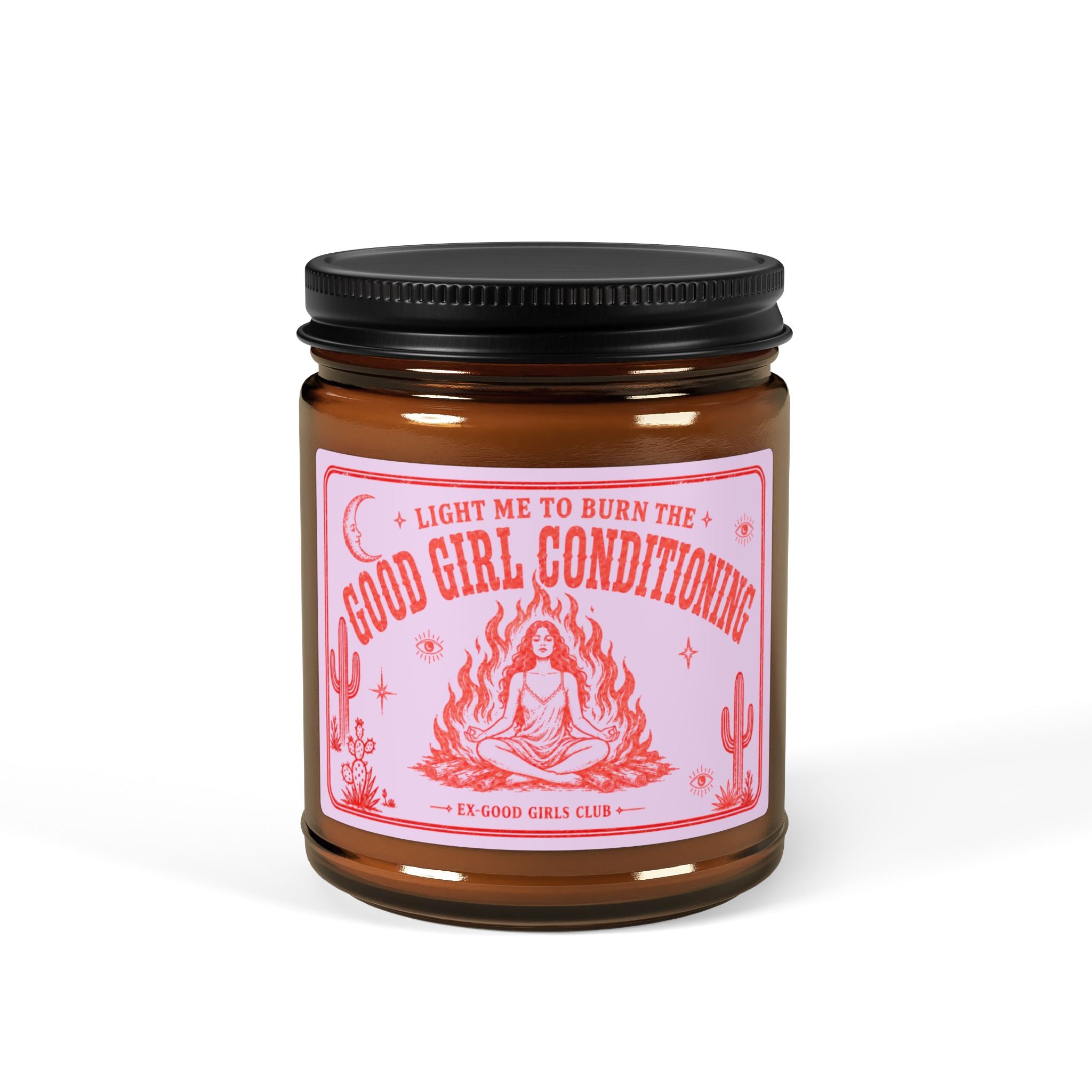 Light Me to Burn the Good Girl Conditioning Pink